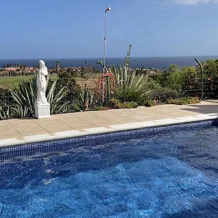 House Private Heated Pool Amazing View On Golf Ocean 3 Bedrooms 3 Bathrooms 6 To 8 Adults 3-17 Years Old Children Being Considered Adults And In Addition 0-2 Years Old Children Are Welcome For Free San Miguel de Abona Exterior photo